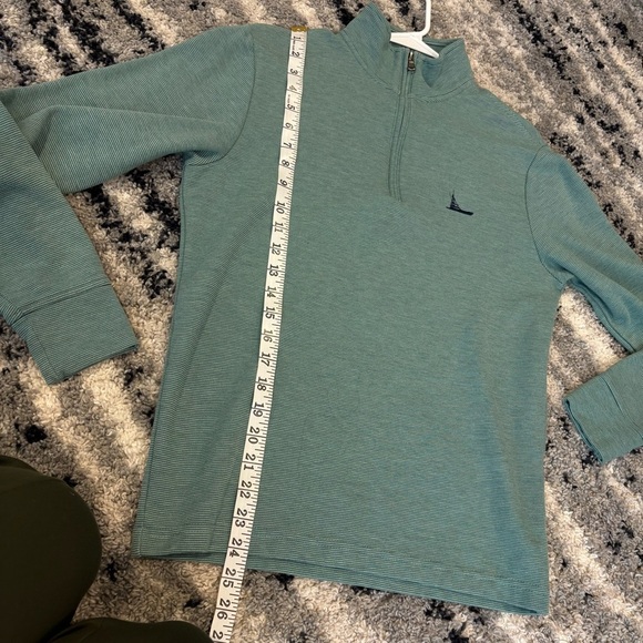 Vineyard Vines Men's Green Half-Zip Pullover Sweatshirt XS - Picture 5 of 6